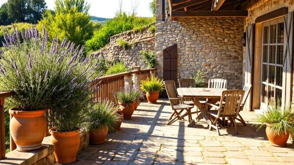 Créer une terrasse et embellir votre jardin à Frontonas