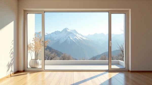 Optimiser l'isolation avec des fenêtres architectes aluminium en Valais
